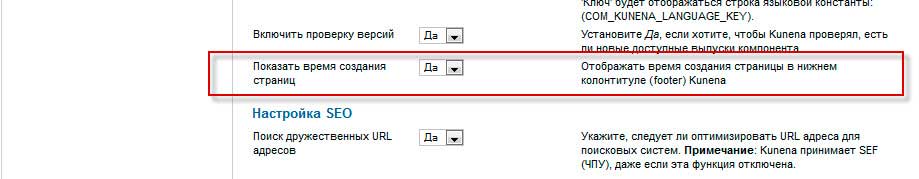 Заходим в Конфигурация форума > Общее и отключаем время показа создания страницы